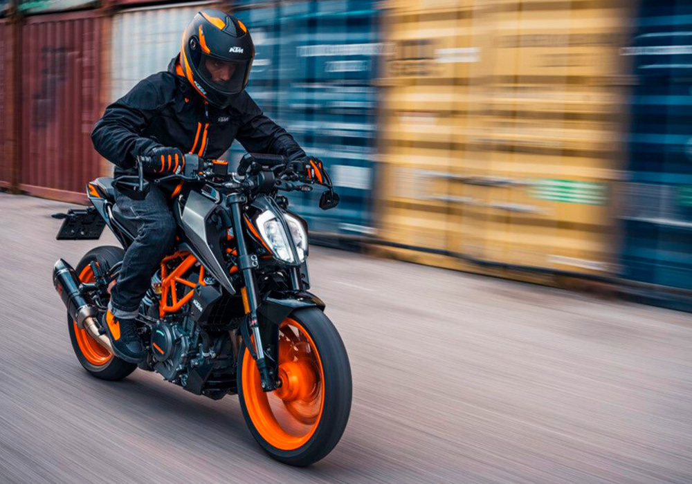 Moto KTM Duke 390 ABS Galgo Perú