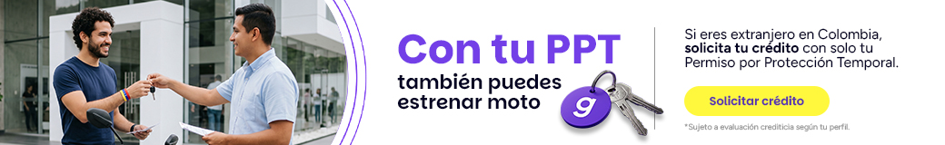Con tu PPT también puedes estrenar moto