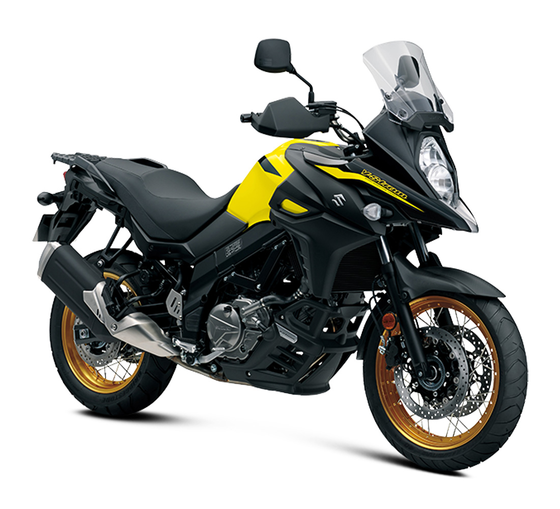 Suzuki V-Strom 650 vs. Yamaha YBR-125Z | Galgo | Chile