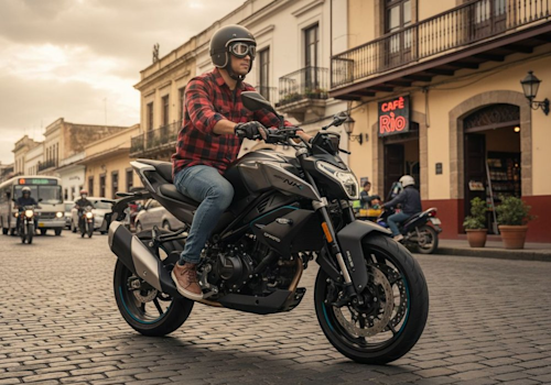 CF Moto 450 NK Lifestyle1 Galgo