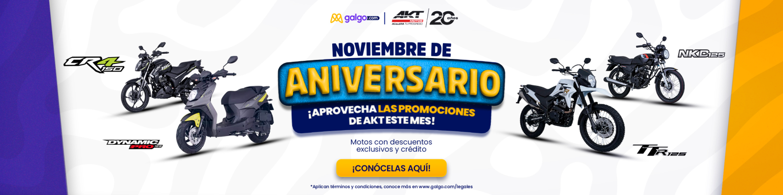 Aniversario AKT Motos