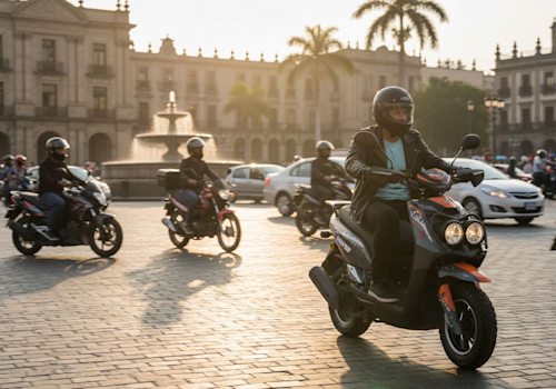 Italika WS 175 Sport Grafito Lifestyle3 Galgo