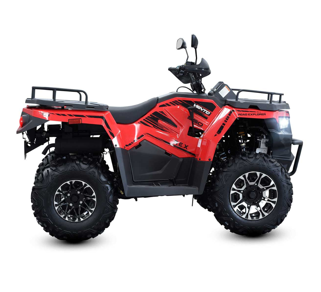 Motocicleta Vento REX 350 en plano lateral galgo Mexico