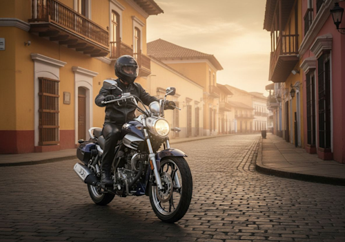 Haojue TR150s Lifestyle3 Galgo