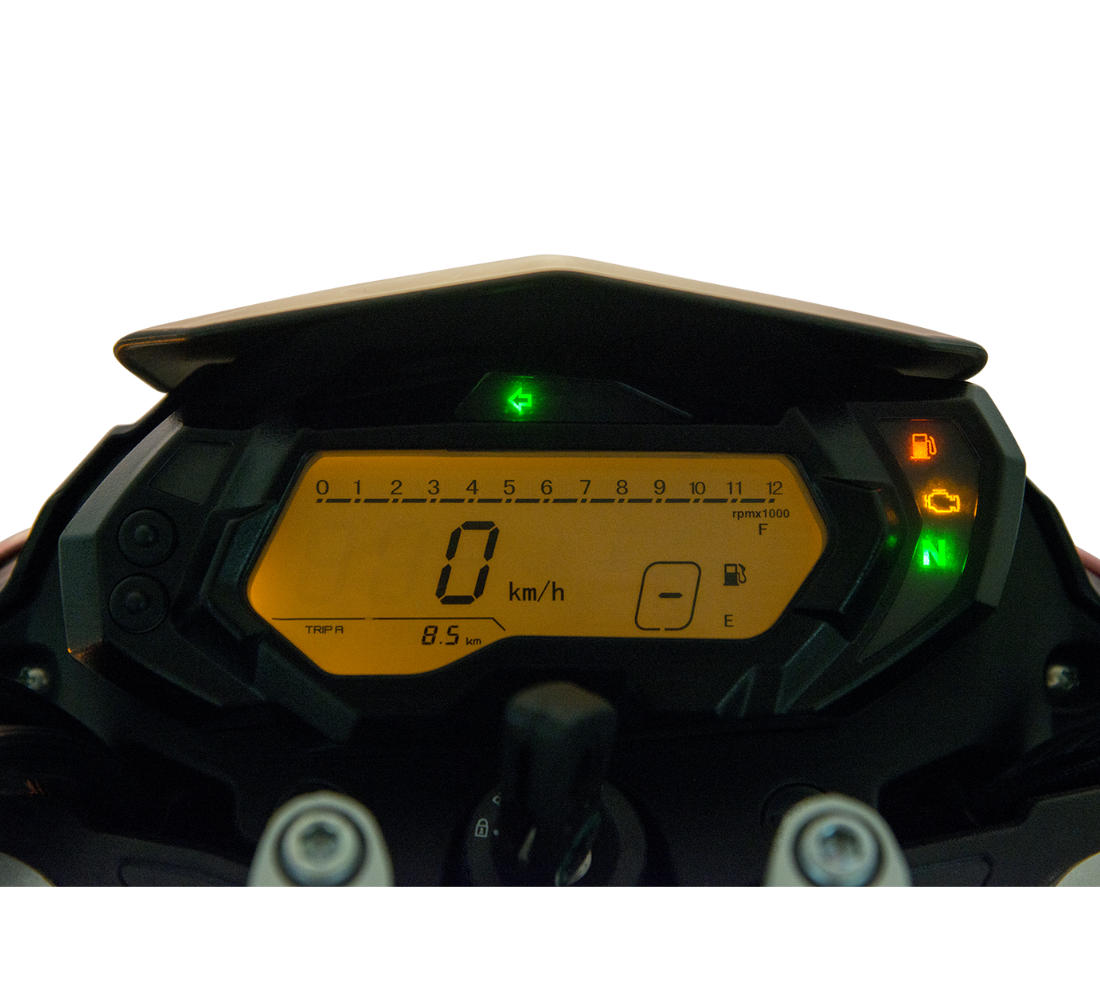 Motocicleta Benelli  TNT 150I tablero galgo México