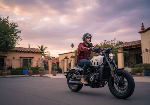 CF Moto 450CL-C Bobber Lifestyle3 Galgo