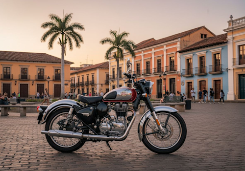 Royal Enfield Classic 350 Chrome Lifestyle2 Galgo