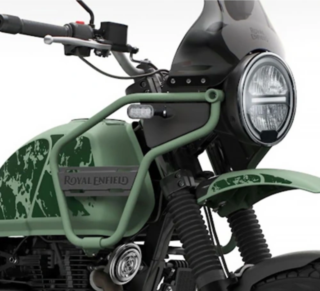 Motocicleta Royal Enfield Himalayan faro galgo México