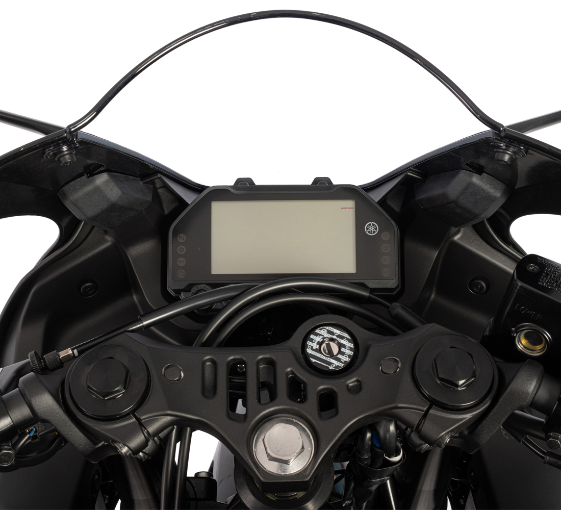 Motocicleta Yamaha R3 tablero galgo Perú