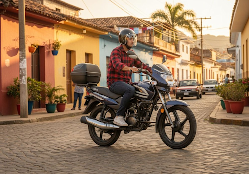 TVS Sport 100 ELS Lifestyle1 Galgo