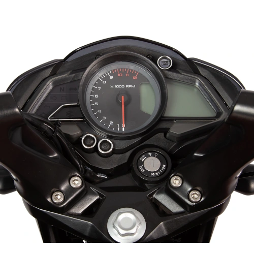 Motocicleta Bajaj Pulsar NS 200 tablero galgo México