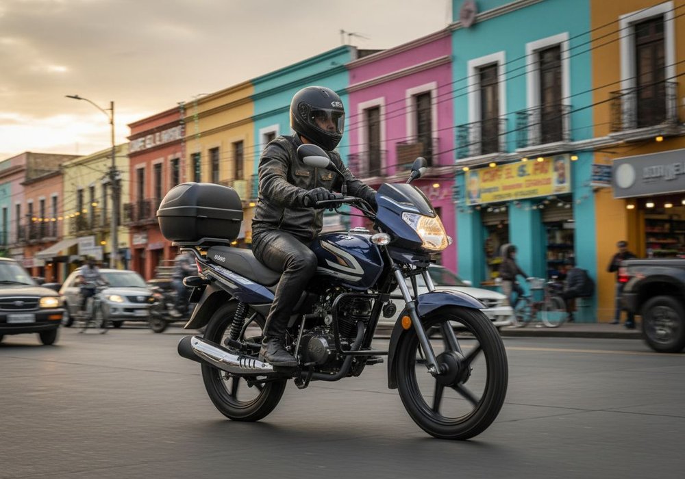 TVS Sport 100 ELS Cargo Lifestyle1 Galgo