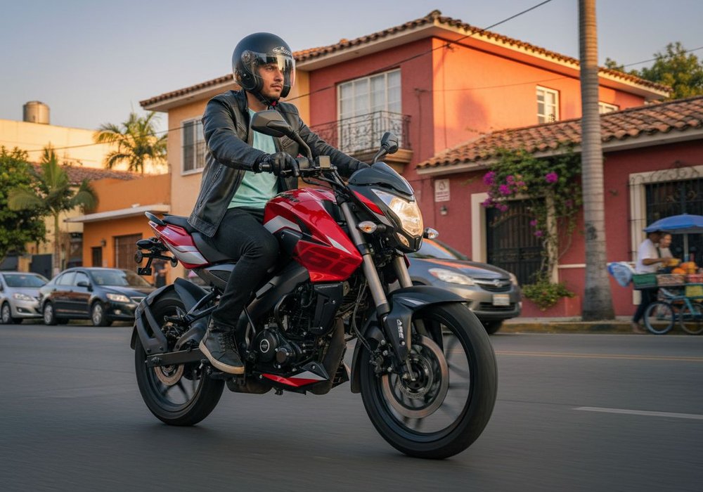 Bajaj Pulsar NS 160 FI ABS UG Lifestyle1 Galgo