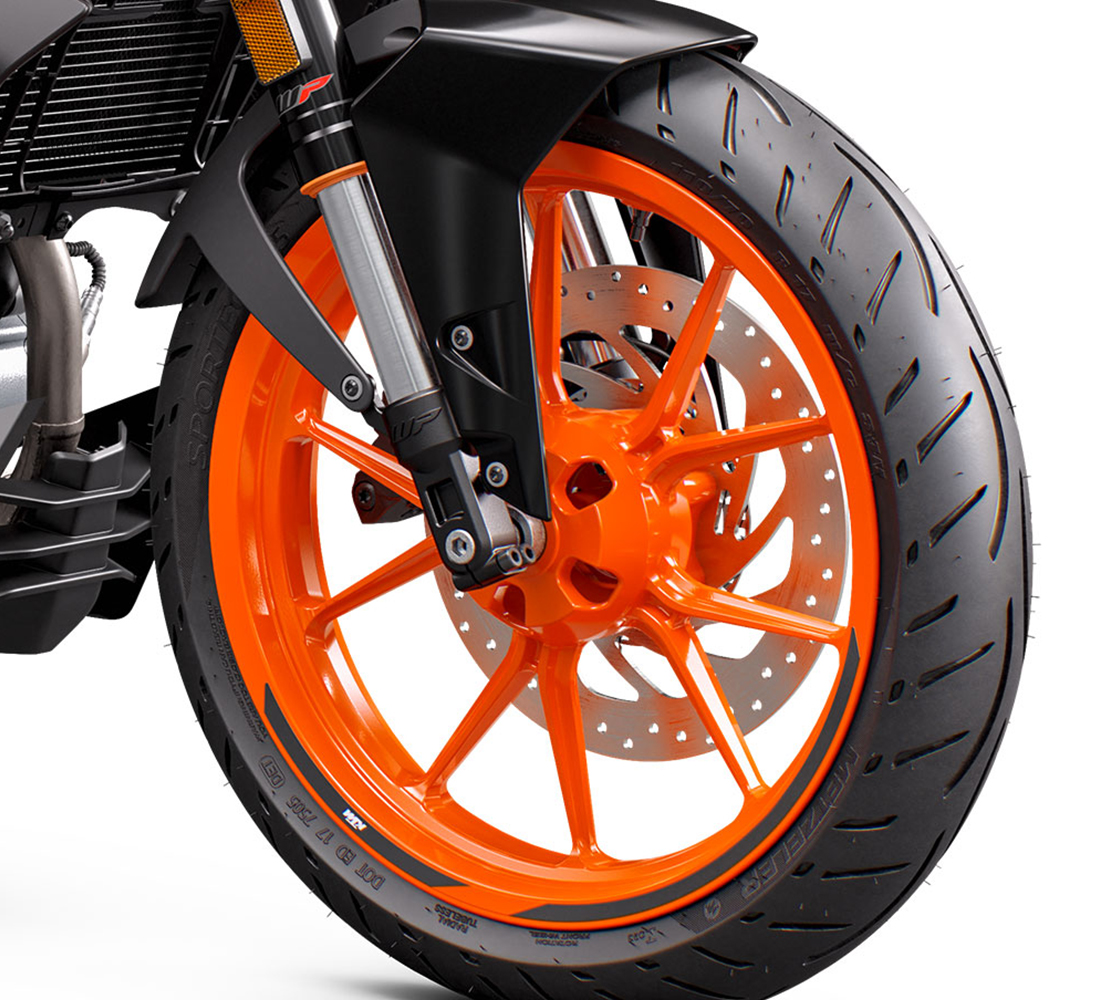 Motocicleta KTM Duke 200 NG rueda galgo Chile