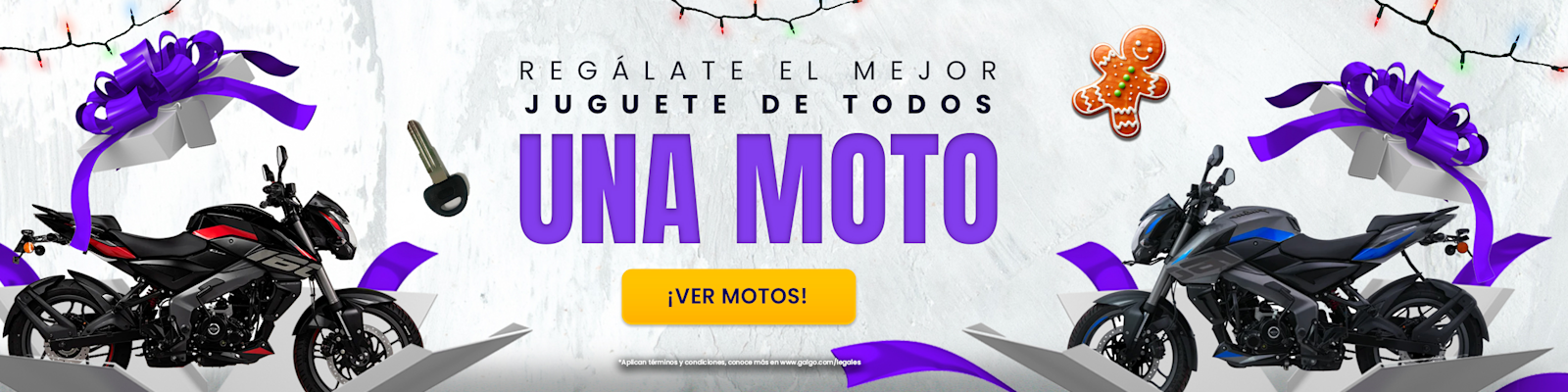 Compra moto esta navidad en galgo