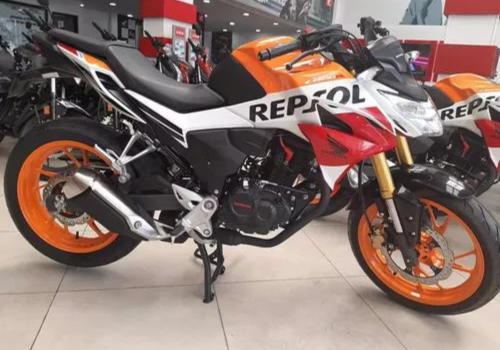 Motocicleta Honda CB 190R REPSOL en almacén galgo Colombia lifestyle