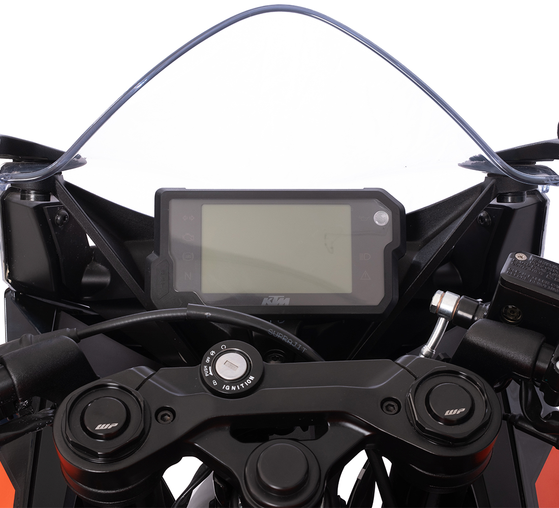 Motocicleta KTM RC 200 tablero galgo Perú