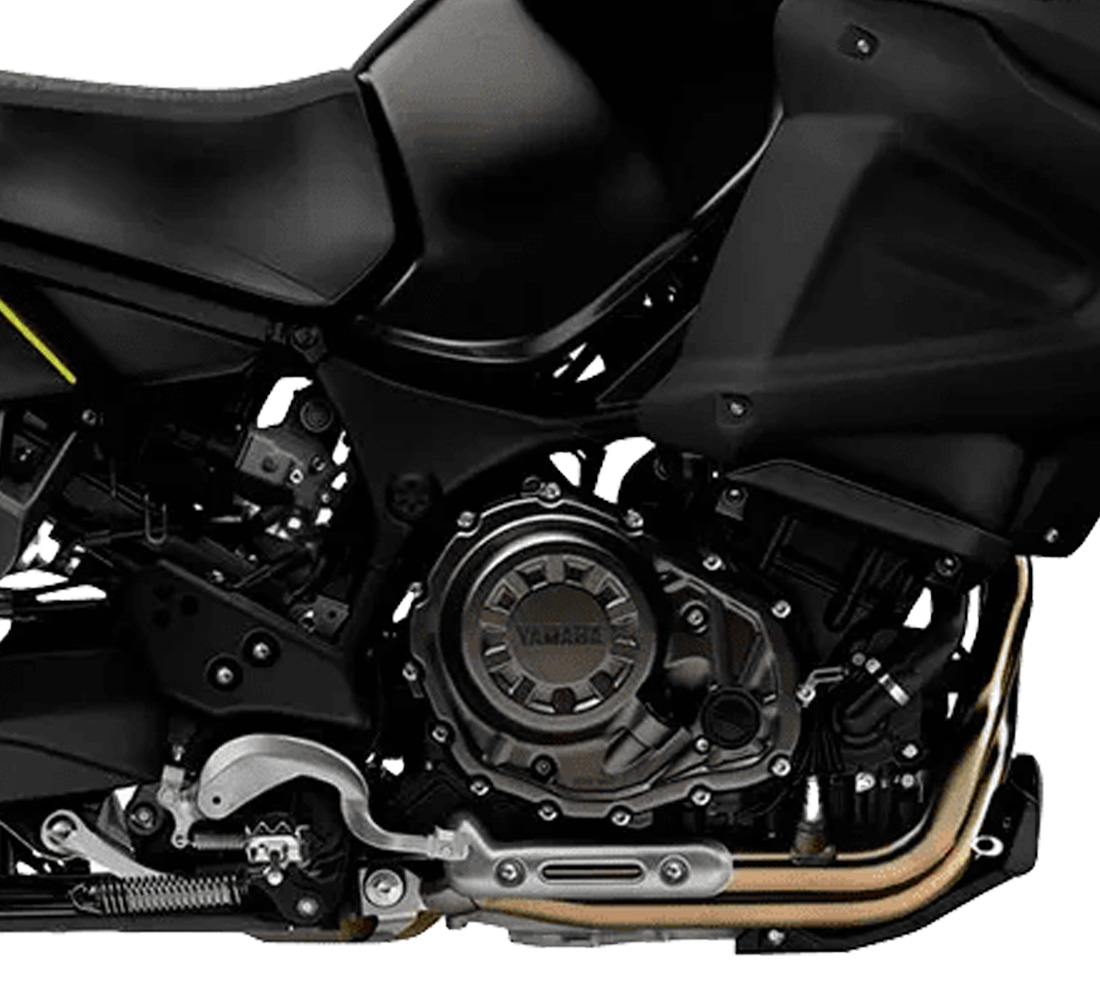 motocicleta yamaha tenere 1200 detalle motor