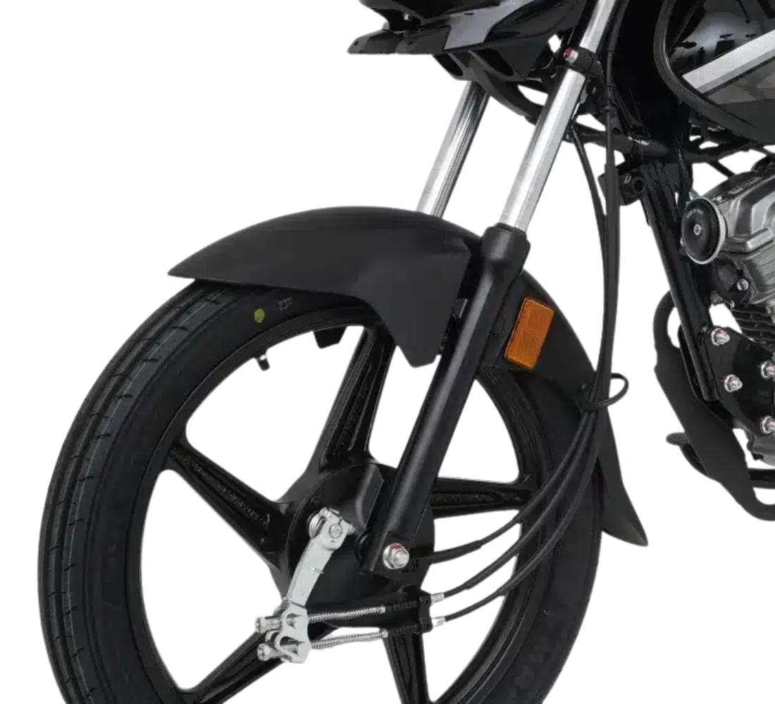 Motocicleta Honda CB 100 en calle galgo Colombia desempeño y rendimiento