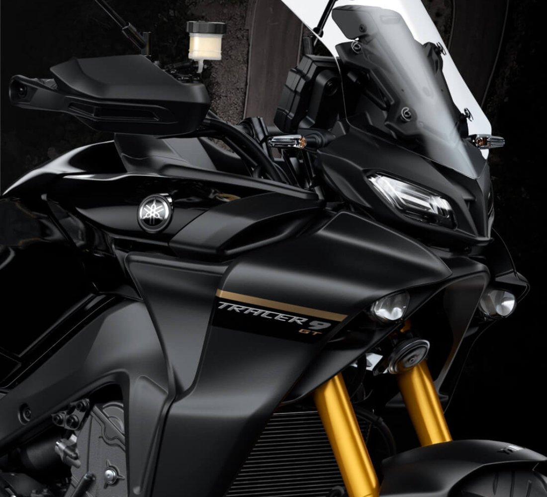 Motocicleta Yamaha Tracer 9 GT suspensión galgo Chile