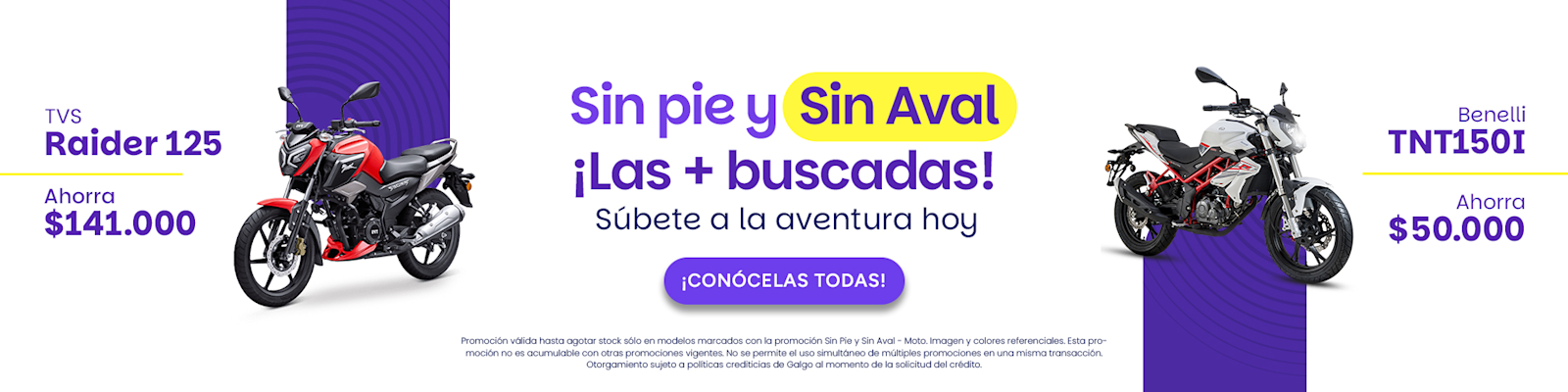 Promoción especial en motos para segmentos de delivery, oficinista y recreación. La mejor oferta en motos sin pie y sin aval, accesibilidad para todos. Mayo yamaha xtz 125