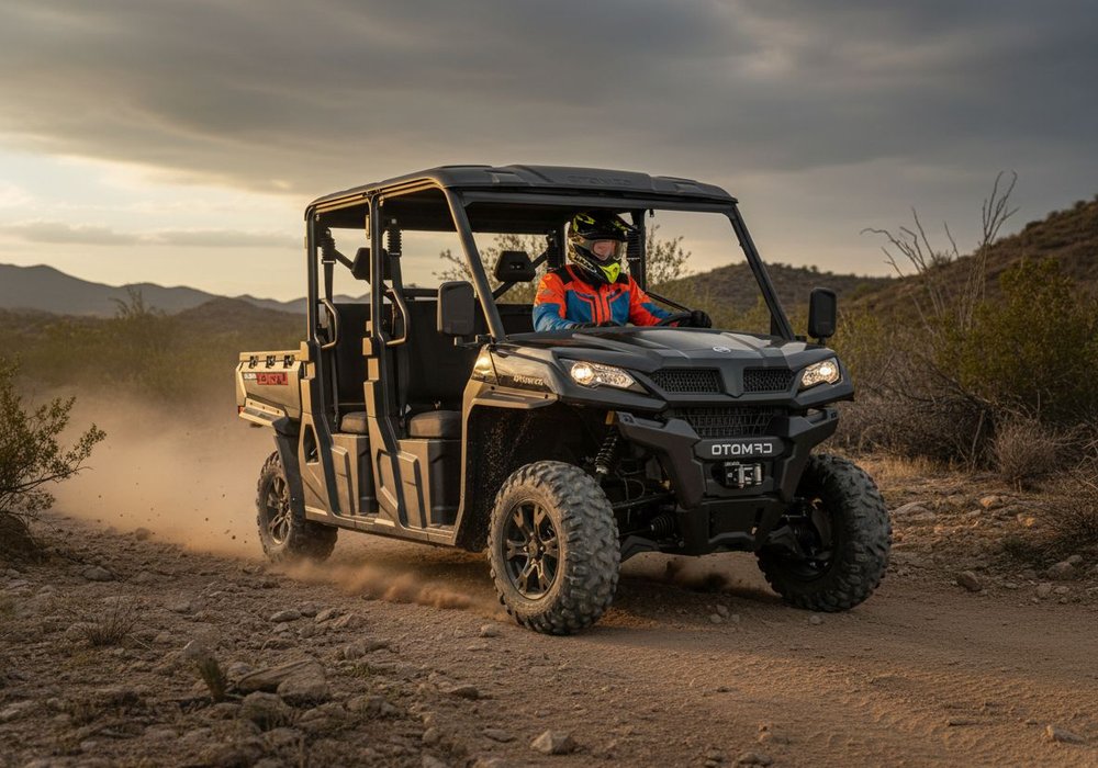 CF Moto Uforce 1000 Xl Con Medias Puertas Lifestyle3 Galgo