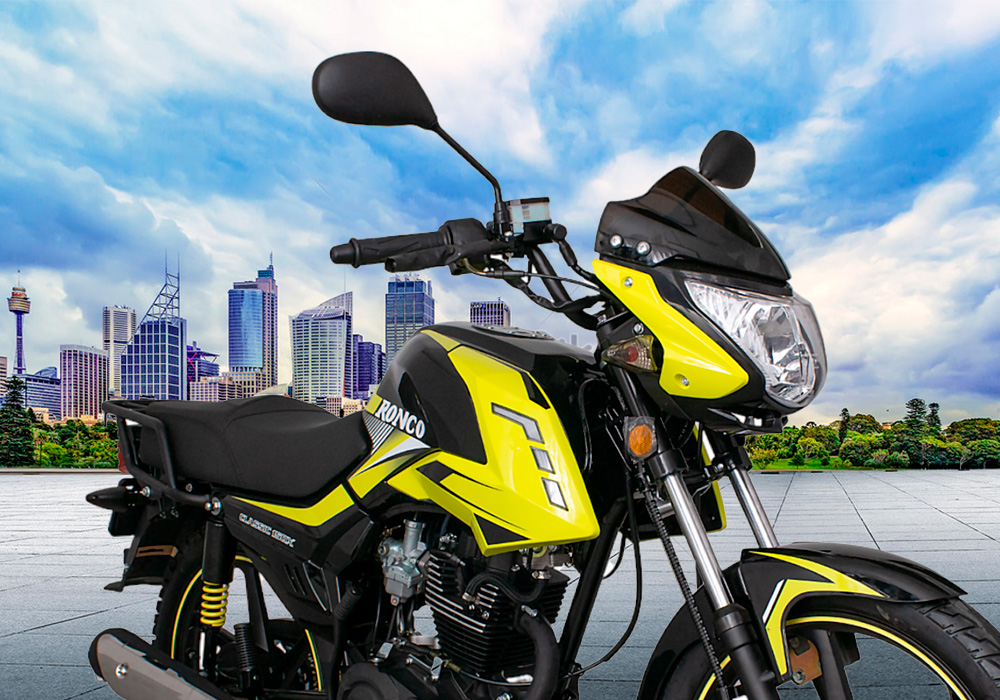 Moto Ronco Classic 150X Galgo Perú lifestyle 2