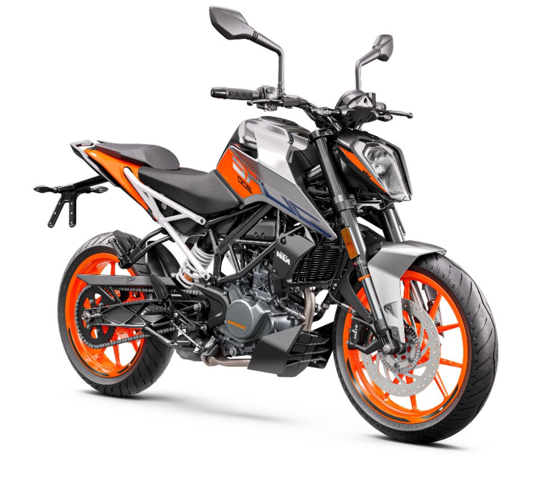 Motocicleta KTM Duke 200 galgo Chile