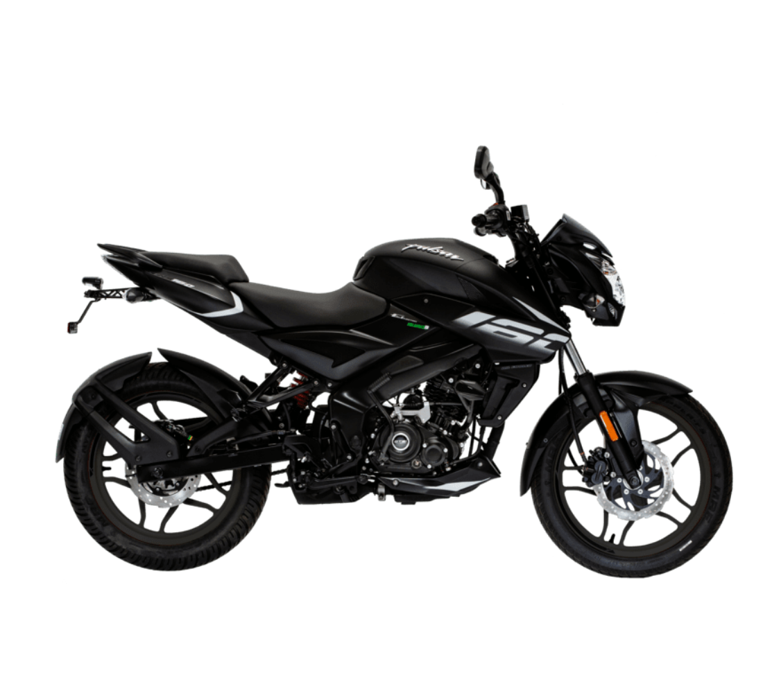 Motocicleta Bajaj Pulsar NS 160 FI  en plano lateral galgo Colombia