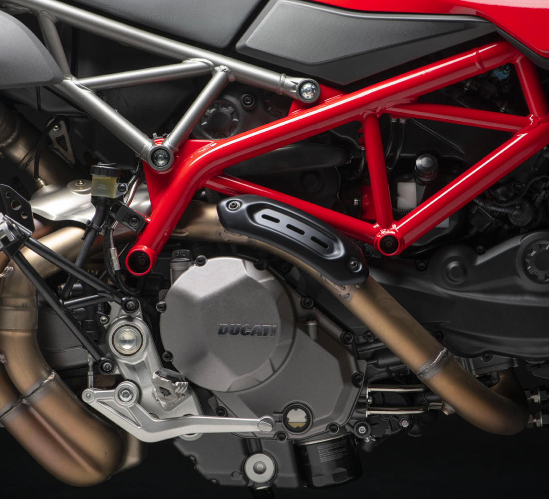 Motocicleta Ducati Hypermotard 950 motor galgo México