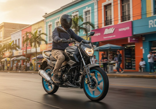 TVS Raider 125 Blue Racing Edition Lifestyle3 Galgo
