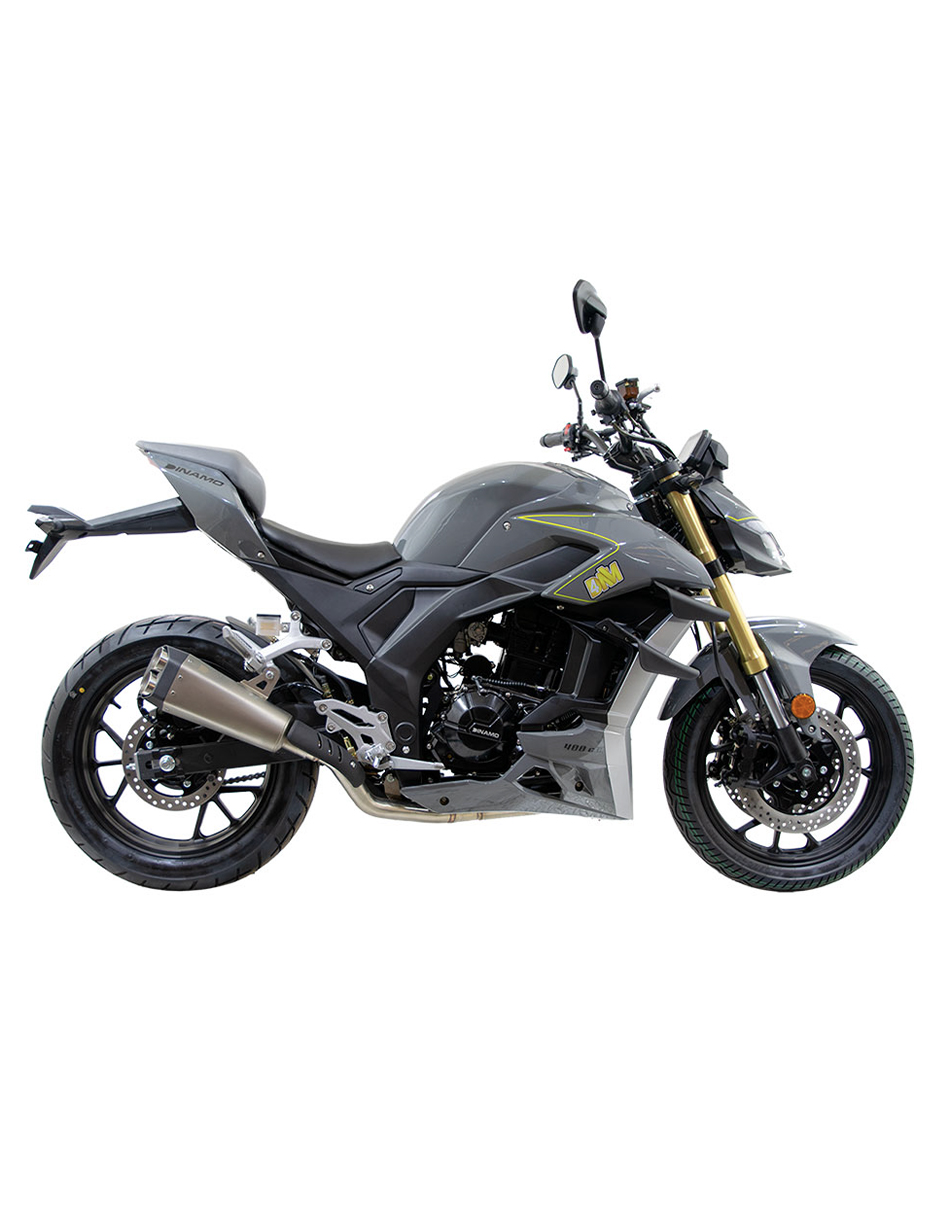 DNM 4 Gris 400CC Galeria 2 | Galgo México