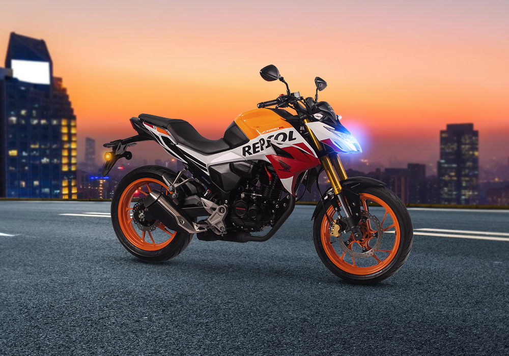 Motocicleta Honda CB 190 Repsol en ciudad galgo Perú lifestyle