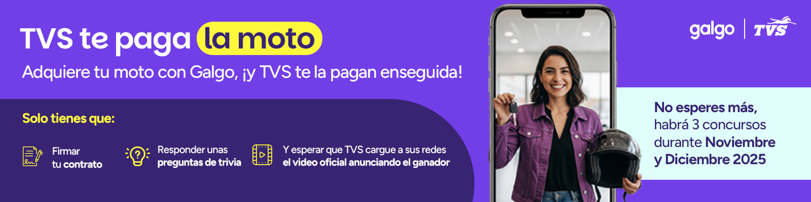 TVS te liquida la deuda