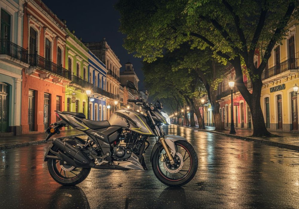 TVS Apache 200 Carb ABS Lifestyle2 Galgo