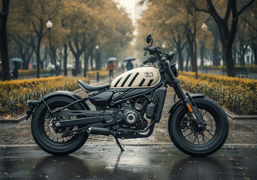 CF Moto 450CL-C Bobber Lifestyle2 Galgo
