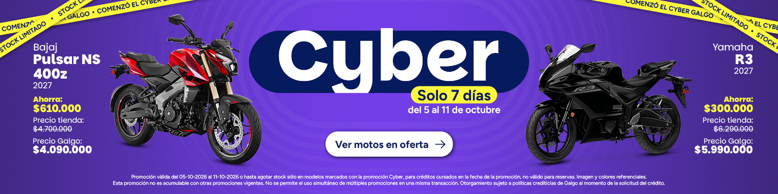 Nuestra línea de motos de alta cilindrada, motos prime con tecnología de última generación. Llévalas financiadas y disfruta de la exclusividad de nuestras motos de alta gama