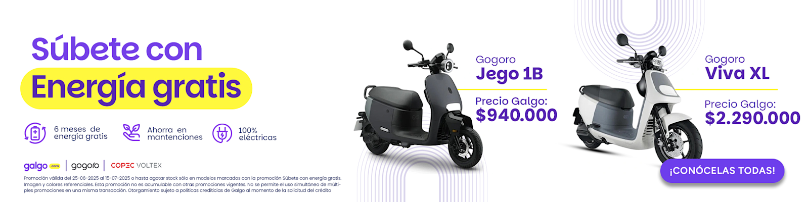 Moto - Gogoro energía