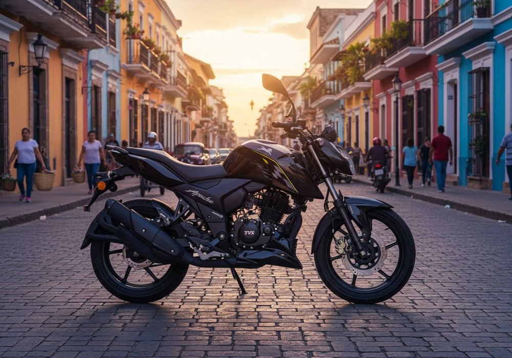 TVS Apache 160 Carb ABS Lifestyle2 Galgo