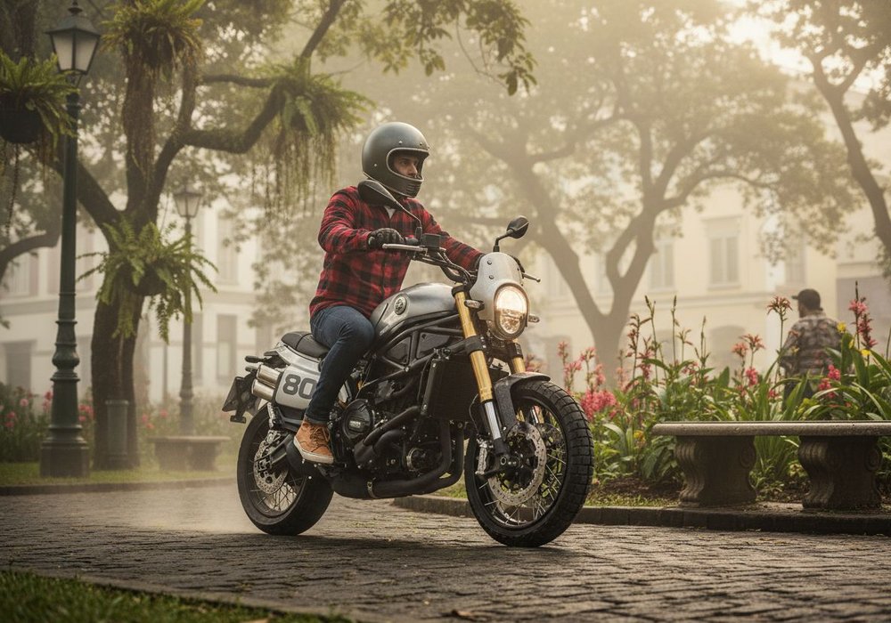 Benelli Leoncino 800 Trail Lifestyle1 Galgo