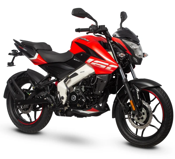 Motocicleta Bajaj Pulsar 160 NS en primer plano galgo México