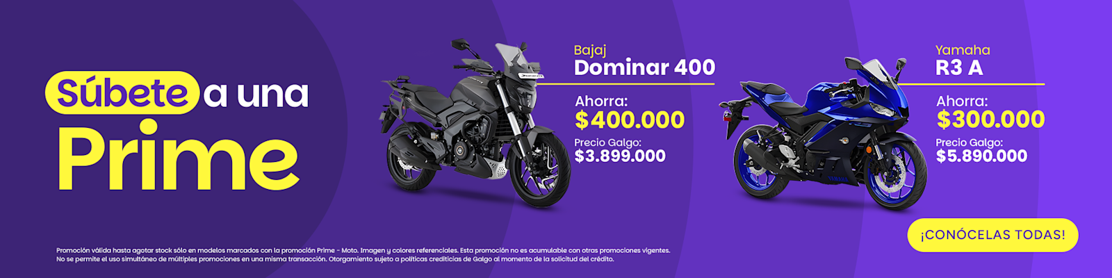 Nueva línea de motos de lujo en Chile, motos prime con tecnología de última generación. Llévalas financiadas y disfruta de la exclusividad de nuestras motos de alta gama