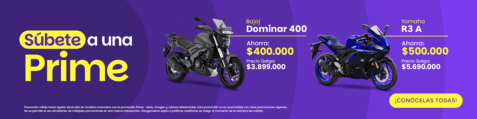 Nueva línea de motos de lujo en Chile, motos prime con tecnología de última generación. Llévalas financiadas y disfruta de la exclusividad de nuestras motos de alta gama