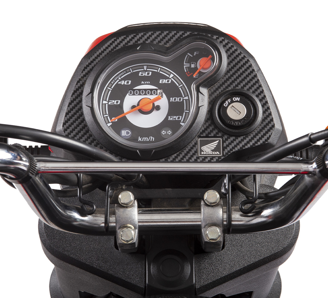 Motocicleta Honda Navi tablero galgo México