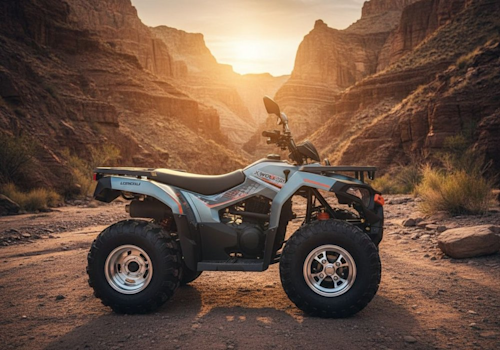 Loncin XWOLF230 BLU Lifestyle2 Galgo