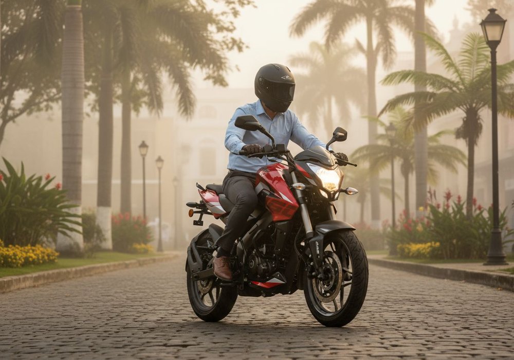 Bajaj Pulsar NS 160 FI ABS UG Lifestyle3 Galgo