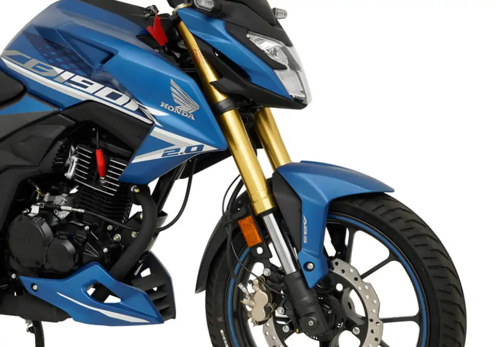 Motocicleta Honda CB 190R 2.0 suspensión delantera galgo Colombia lifestyle