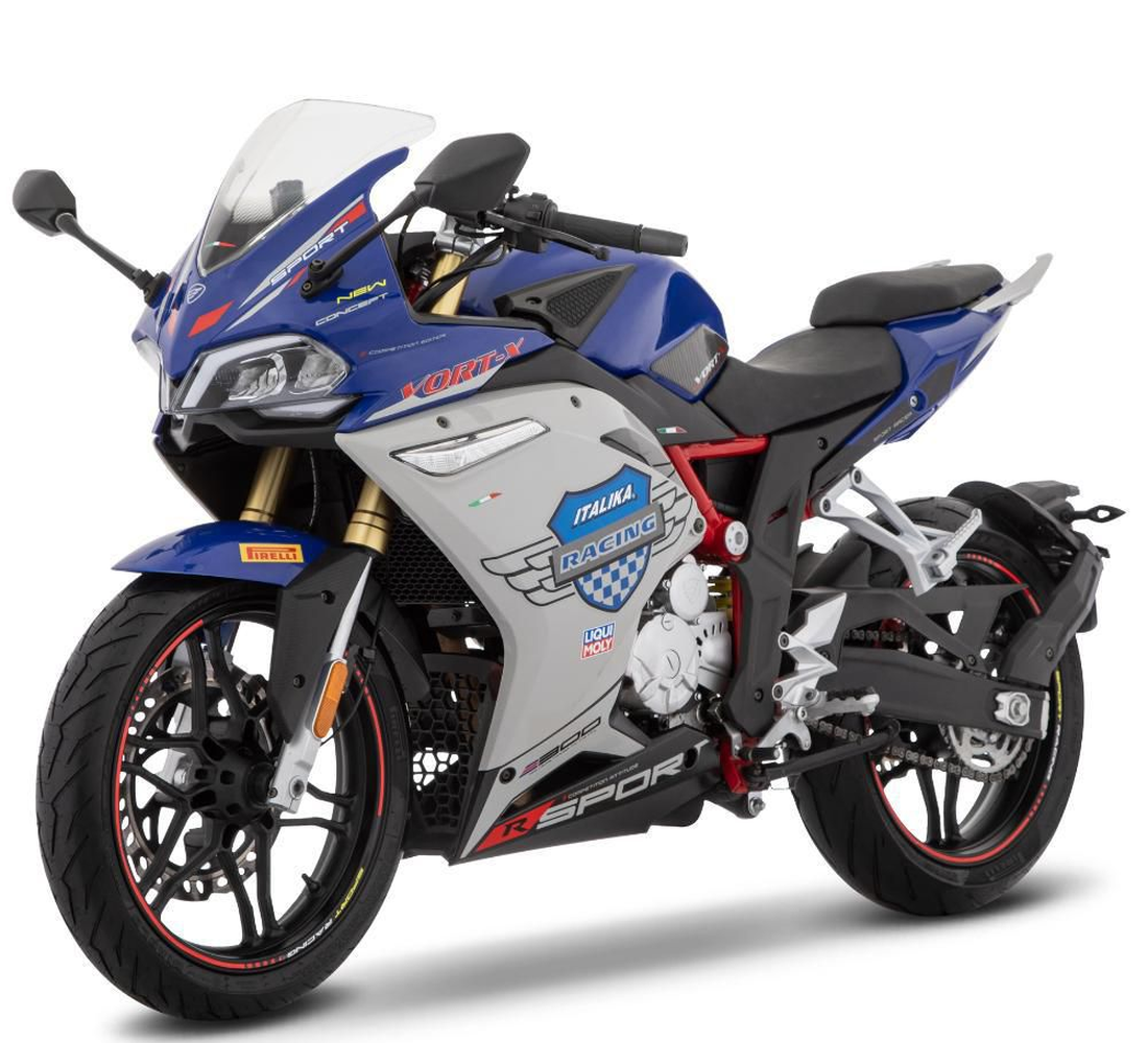 Italika Vort X 300R Azul Galeria3 Galgo México