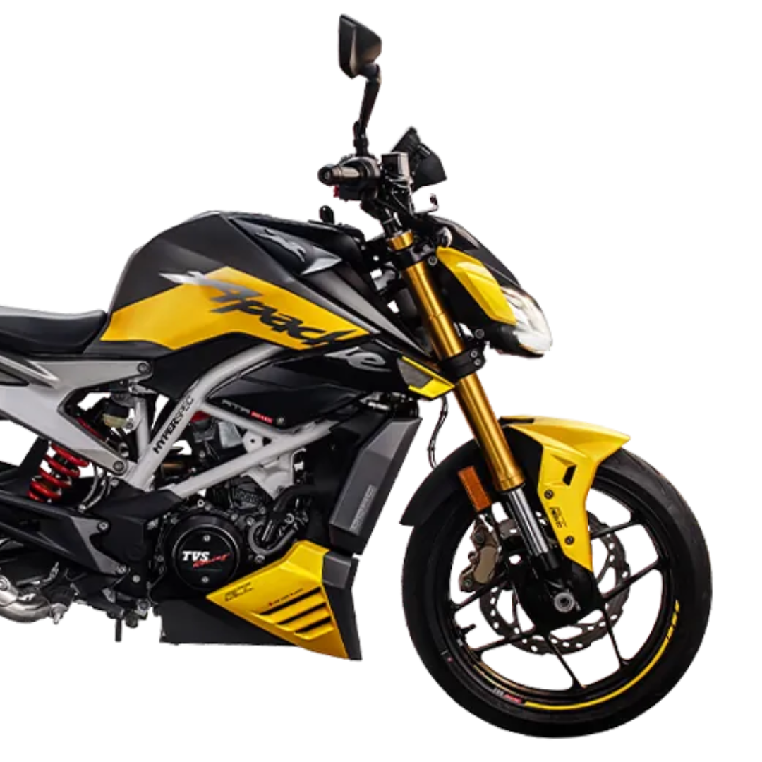 TVS RTR 310 Galgo México Detalle lateral 1