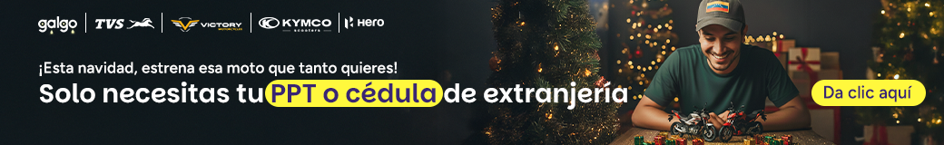 Esta navidad, estrena esa moto que tanto quieres